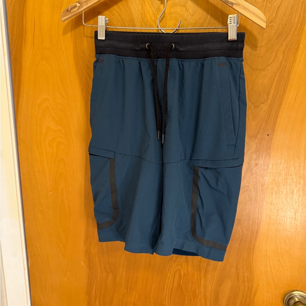 Under Armour Teal and Black Athletic Shorts
